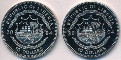 Libéria 2004. 10$ "Szabadság pillanatai - Rákóczi szabadságharc 1703" multicolor + 10$ &qu...