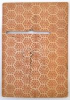 1934 Kont Oszkár szikvízgyár és szifonfejöntöde asztali reklám naptár, 1 lap hiánnyal