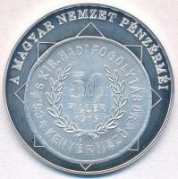 DN "A magyar nemzet pénzérméi - A háború kétnyelvű pénze 1914-1918" Ag emlékérem (10,37g/0...