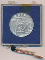 1977. 200Ft Ag "Nemzeti Múzeum" sérült, plombált MNB plasztiktokban T:BU 
Adamo EM55