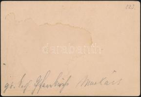 1883 Munkács, Katolikus templom. / 1883 Munkacevo Catholic church. 17x11 cm