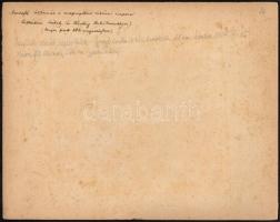 1907 Marosfő vasútállomás az átadás utáni napon, háttérben az építő cég barakkjai. Székely vasút. / ...