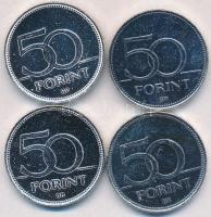 DN 50Ft ezüstözött Cu-Ni (4xklf) "Nagy Magyarok / Dózsa György, Ady Endre, Kőrösi Csoma Sándor,...