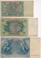 Németország / Weimari Köztársaság 1929. 10M + Német Harmadik Birodalom 1933. 50M (4x) + 1935. 100M T...