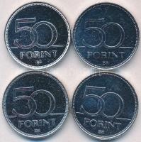 DN 50Ft ezüstözött Cu-Ni (4xklf) "Nagy Magyarok / Nagy Lajos király, Erkel Ferenc, Dózsa György...