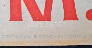 1953 Ék Sándor (1902-1975): A vas és acél országáért szavazz a Népfrontra!, Bp., Szikra-nyomda, rest...