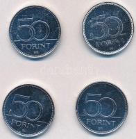 DN 50Ft ezüstözött Cu-Ni (4xklf) "Nagy Magyarok / Nagy Lajos király, Bartók Béla, Ady Endre, Eö...