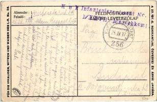 A 23. gyalogezred rokkantjai, özvegyei és árvái javára / Kriegsfürsorge IR. 23. / WWI 23rd Infantry ...