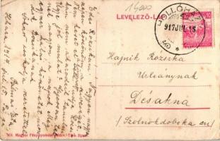 Hollóháza, Gróf Károlyi László kőedény gyára, munkások (EK)