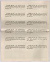 Budapest 1942. "A Magyar Királyság 3%-kal Kamatozó Törlesztéses Államadóssága" kötvénye 10...