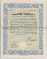 Budapest 1942. "A Magyar Királyság 3%-kal Kamatozó Törlesztéses Államadóssága" kötvénye 10...