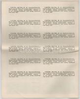 Budapest 1942. "A Magyar Királyság 3%-kal Kamatozó Törlesztéses Államadóssága" kötvény 100...