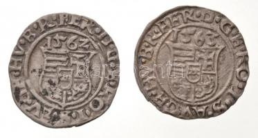 1562K-B Denár Ag "I. Ferdinánd" (0,44g) + 1563K-B Denár Ag "I. Ferdinánd" (0,59g...