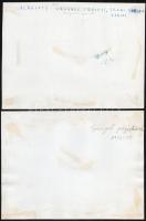 8 db fotó a spanyol polgárháborúból. Rajta magyar harcolók is, pl Zalka Máté. Későbbi nagyítások, / ...