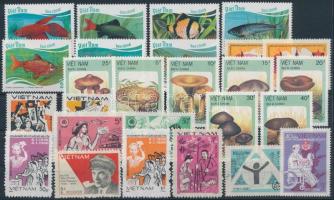 1986-1988 25 stamps, 1986-1988 25 klf bélyeg, közte sorok