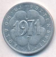 1971. "Veszprém Megyei Élelmiszer Kereskedelmi V. / Boldog Új Esztendőt!" Al emlékérem (24...