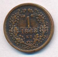 1868KB 1kr Cu "Angyalos címer" T:2,2-
Adamo M4.1