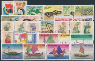 1988-1989 26 stamps, 1988-1989 26 klf bélyeg, közte sorok