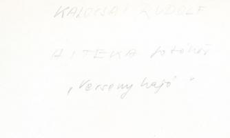 cca 1975 Kortárs fotóművészeti alkotások, 4 db feliratozott, vintage fénykép, 24x18 cm