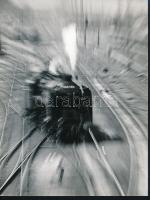 cca 1975 Kortárs fotóművészeti alkotások, 4 db feliratozott, vintage fénykép, 24x18 cm