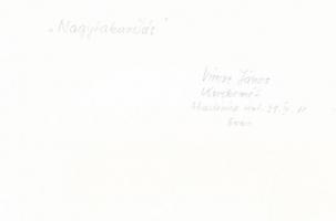 cca 1975 Kortárs fotóművészeti alkotások, 4 db feliratozott, vintage fénykép, 24x18 cm