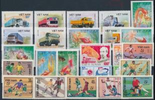25 stamps, 25 klf bélyeg, közte sorok