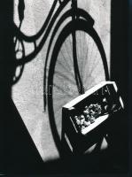 cca 1978 Kortárs fotóművészeti alkotások, 3 db feliratozott, vintage fénykép, 24x18 cm