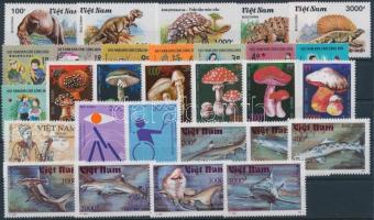 1990-1991 29 klf bélyeg, közte sorok, 1990-1991 29 stamps