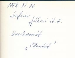 cca 1968 Székesfehérvári városképek, életképek, 5 db feliratozott vintage fotóművészeti alkotás, 24x...