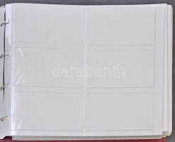 Nagy alakú, jó állapotú "Cartes Postales" képeslap album 722 férőhellyel / Big sized postc...