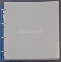 Nagy alakú, jó állapotú "Cartes Postales" képeslap album 560 férőhellyel / Big sized postc...