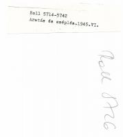 cca 1963 Kézi aratás, 3 db vintage fotóművészeti alkotás, 18x24 cm