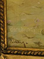 Csillag József (1894-1977): Betakarítás. Olaj, vászon. jelzett, keretben  60×80 cm