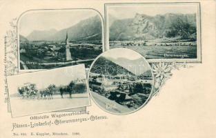 Füssen Oberau Foto AK