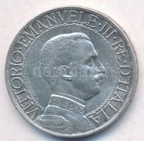 Olaszország 1913R 1L Ag "III. Viktor Emánuel" T:1-,2 Italy 1913R 1 Lira Ag "Vittorio Emanuele III" C:AU,XF