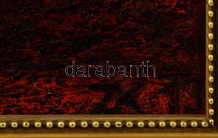 Zámbó Károly (?- ): Akt háttal, olaj, fa, jelzett, keretben, 59×49 cm