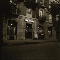 cca 1965 Kecskeméti városképek, 13 db szabadon felhasználható vintage negatív, 6x6 cm