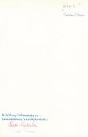 cca 1979 Tatár Tibor: Akt 4., feliratozott vintage fotóművészeti alkotás, 23,5x17 cm