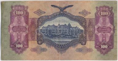 1930. 100P hamis "IGAZSÁGOT MAGYARORSZÁGNAK" felülbélegyzéssel és "Freedom for Hungar...