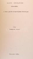 Szekeres József: Ganz Ábrahám élete. Bp., 1967, Ganz Villamossági Művek Házinyomda. Félműbőr kötésbe...