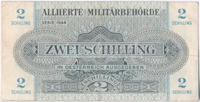 Ausztria / Szövetséges megszállás 1944. 2Sch T:III Austria / Allied occupation 1944. 2 Schilling C:F Krause 104.b