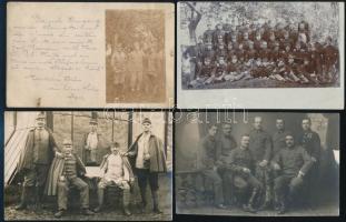9 db érdekes I. világháborús katonai fotólap / 9 interesting military photo cards from the Great War