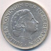 Hollandia 1964. 2 1/2G Ag I. Julianna T:2 Netherlands 1964. 2 1/2 Gulden Ag Juliana C:XF