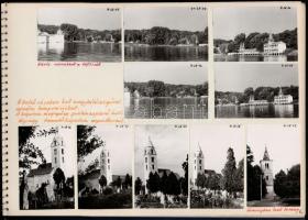 1971 Fotóalbum, 124 db képpel, főként a budapesti Vadászati Világkiállításról, feliratokkal ellátva,...