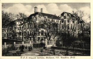 Budapest XIV. OTI központi kórháza; Uzsoki utca 29-35.