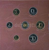 2003. 1Ft-100Ft (7xklf) forgalmi sor szettben + 20Ft "Deák Ferenc" forgalmi emlékérme T:PP...