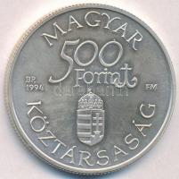 1994. 500Ft Ag "Régi dunai hajók - Carolina" T:BU 
Adamo EM134