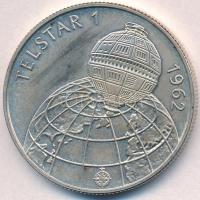 1992. 500Ft Ag "Telstar 1" tokban T:BU kis patina Adamo EM127