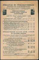 1940 Mauthner Ödön Magtermelő és Magkereskedelmi Rt. árjegyzéke, képekkel, sérült borítóval, 128 p