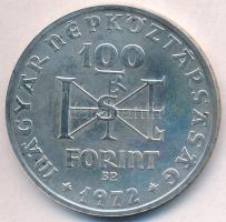 1972. 100Ft Ag "Szent István" T:BU
Adamo EM39